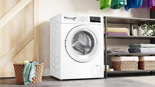 WAN24228FR, Series 4, Porthole washing machine, 8 kg, 1200 rpm, White -