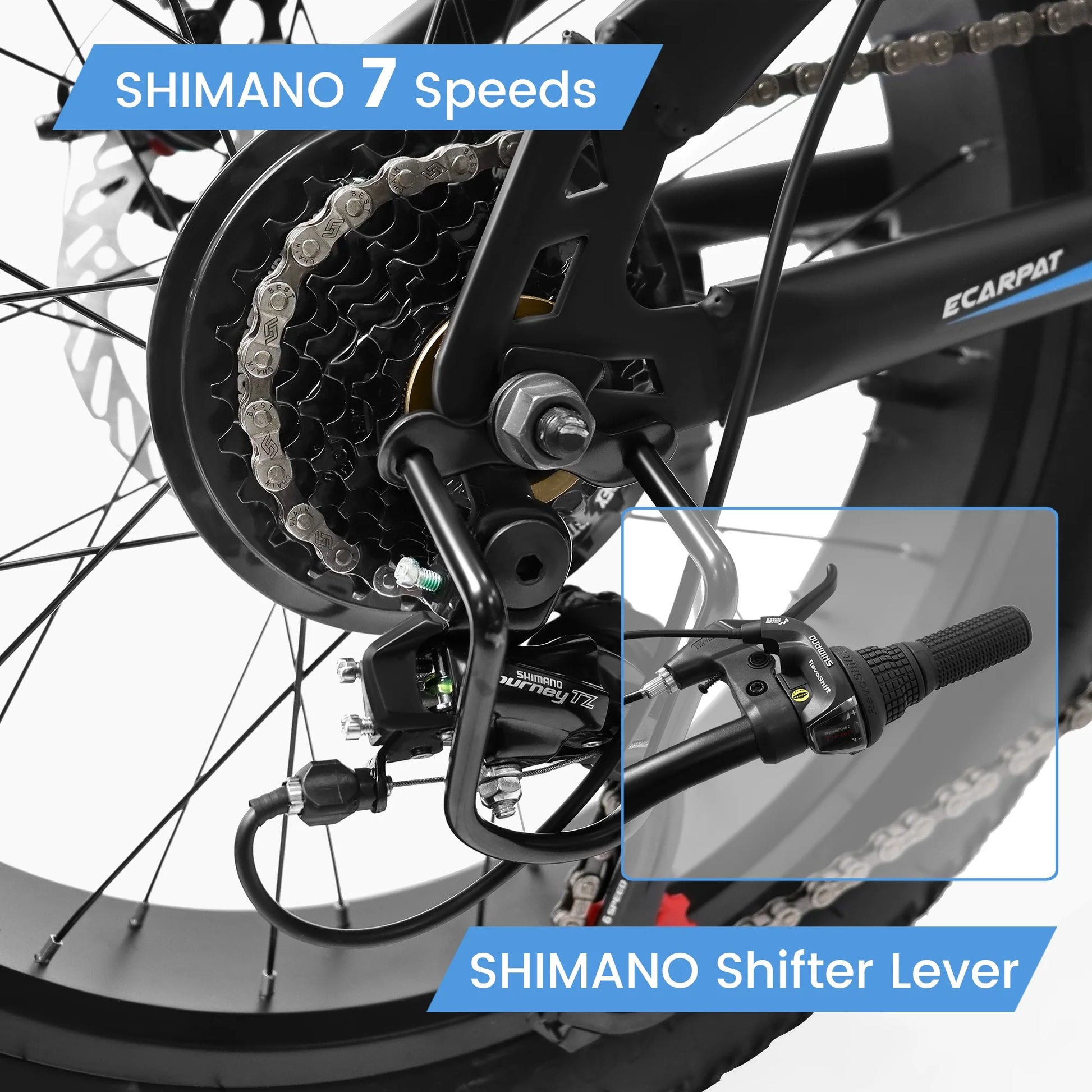 20 in Mountain Bike for 7 - 15 Years Old, 7 Speed Kids Bike with High Carbon Steel Frame - Product image 14