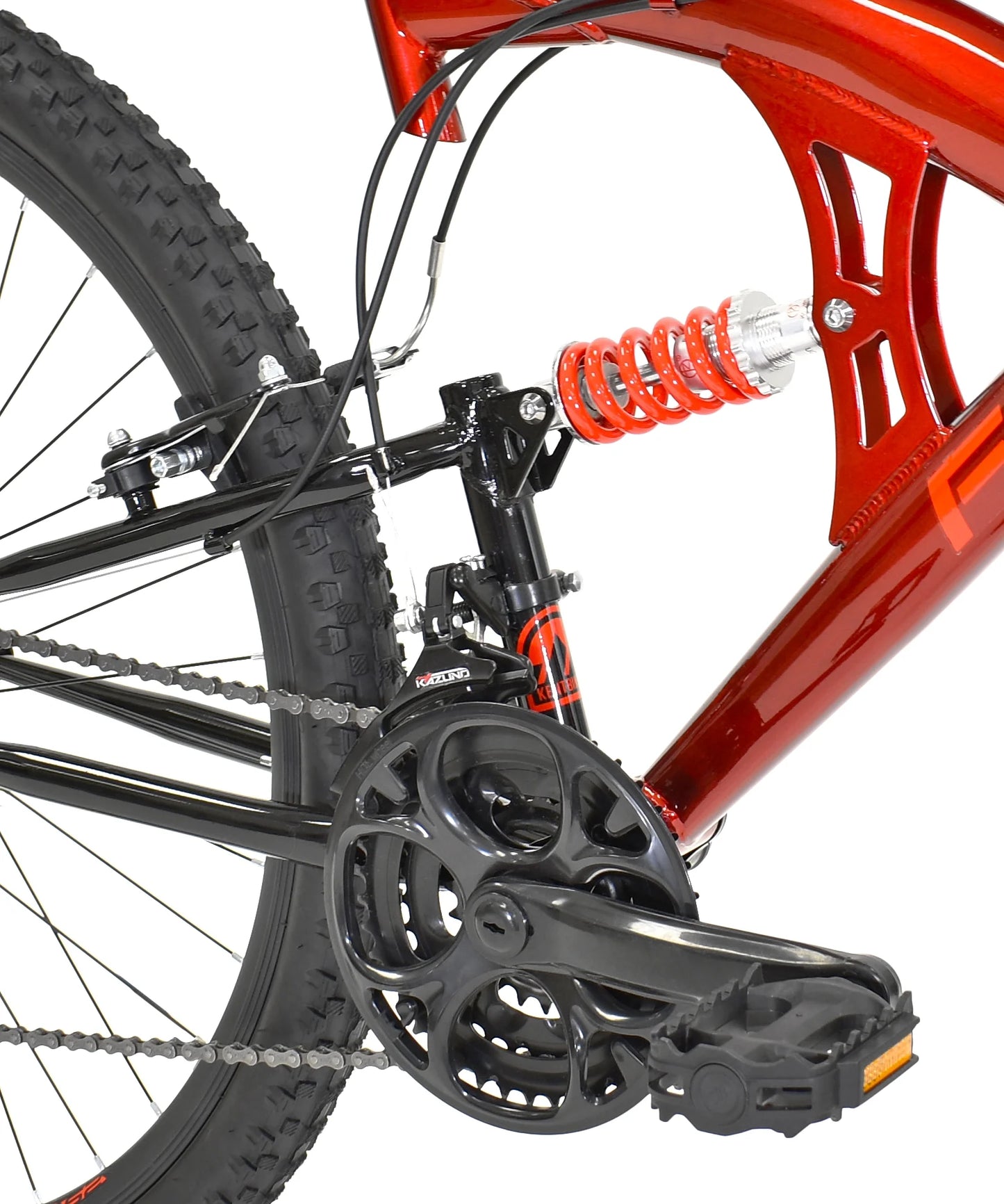 29 In. Flexor Men'S Dual Suspension Mountain Bike, Red - Product image 7