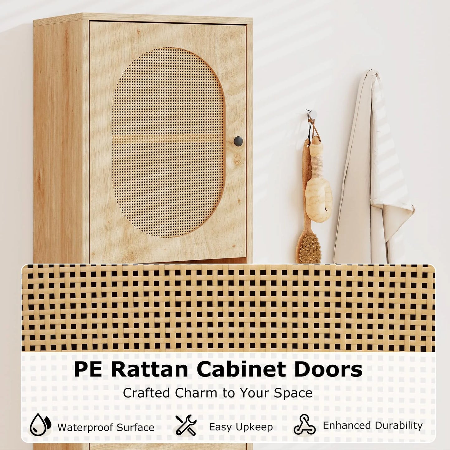 Tangkula Tall Bathroom Storage Cabinet - Product image 7