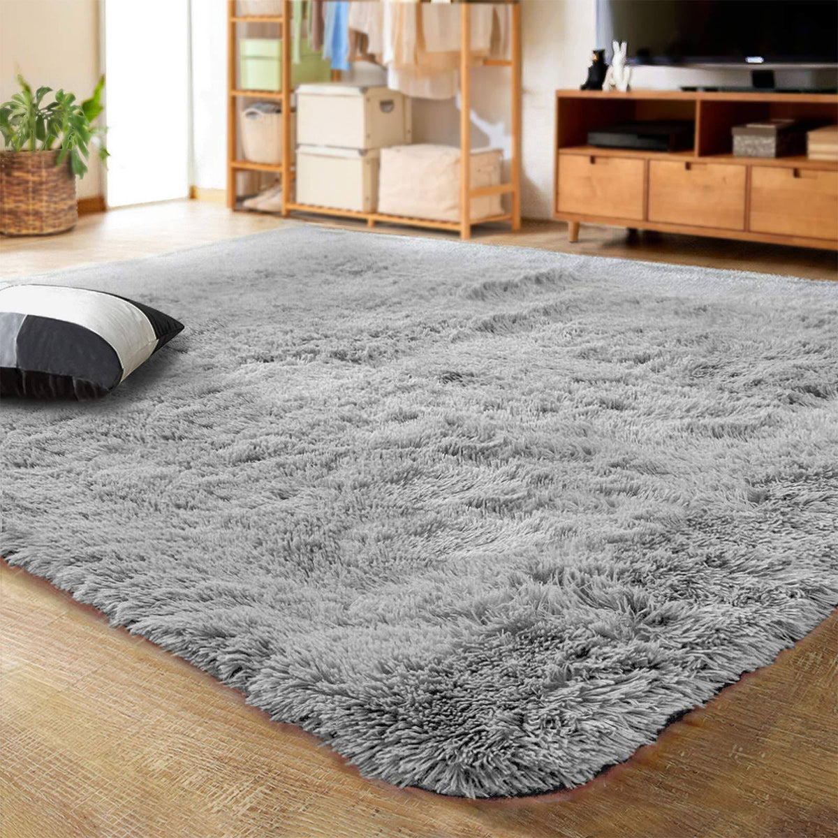 Lochas Ultra Soft Indoor Modern Area Rugs Fluffy Living Room Carpets for Children Bedroom Home Decor - Product image 1