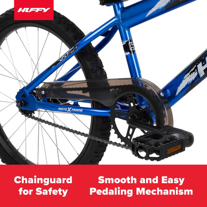 Huffy 20" Rock It Kids' Bike, Fits Riders 44" - 56", Blue, Child, Boys - Product image 3