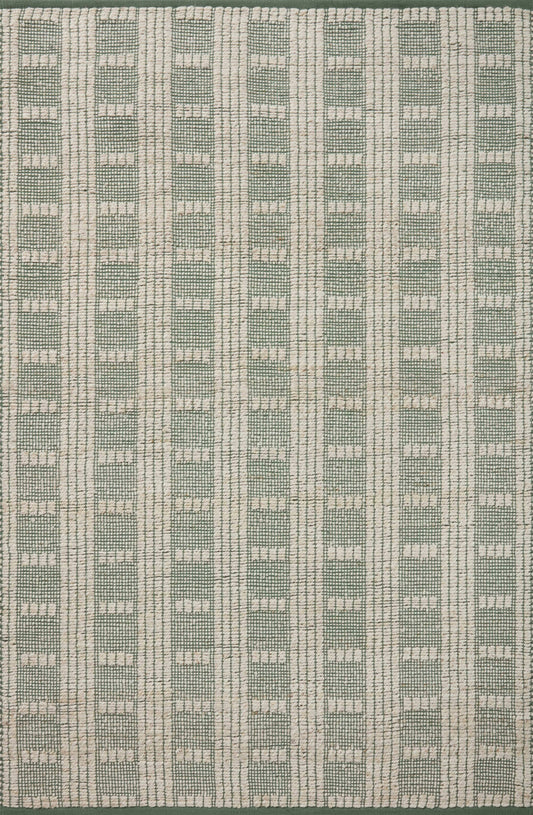 Angela Rose x Loloi 2'0" 3'0" Ivory/Sage Small Colton CON-03 Area Rug - Product image 1