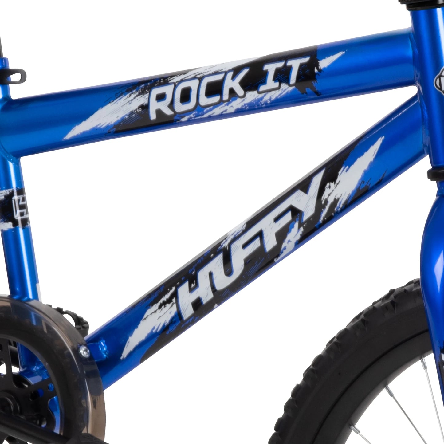 Huffy 20" Rock It Kids' Bike, Fits Riders 44" - 56", Blue, Child, Boys - Product image 8