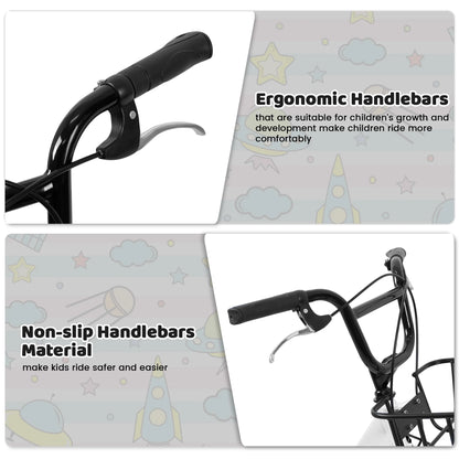 20 in Kids Bike for Boys Girls, 1 Speed Children Bicycle with Basket, Rear Seat, Chain Guard - Product image 34