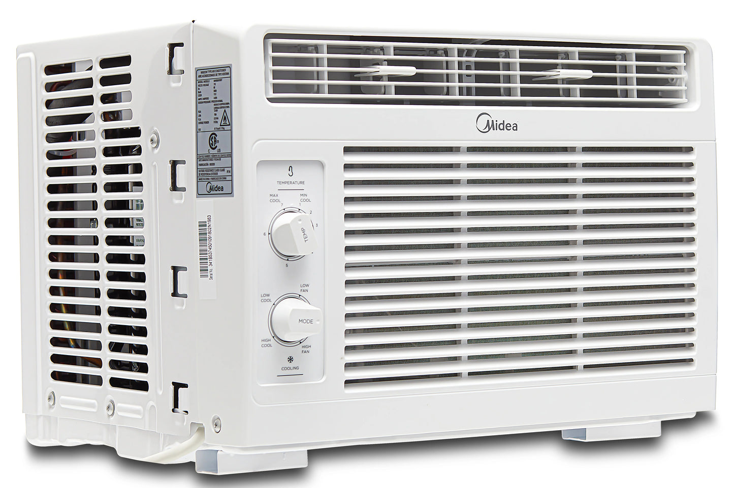 Midea 5, 000 BTU 150 Sq Ft Mechanical Window Air Conditioner, White, MAW05M1WWT, New - Product image 12