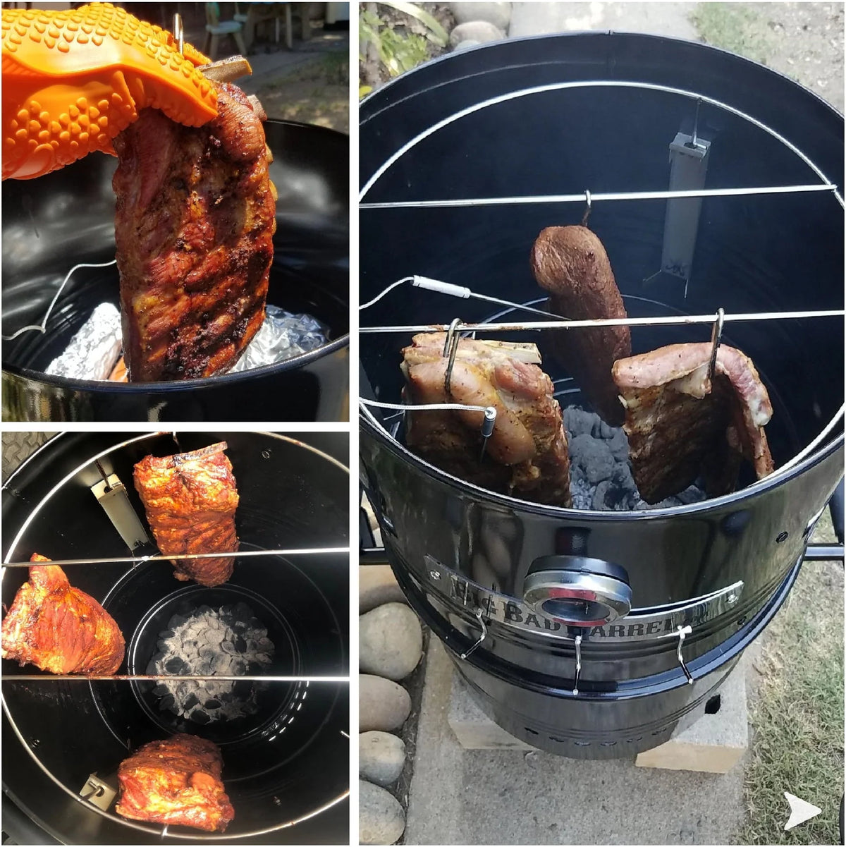 Big Bad Barrel BBQ Smoker Grill 5 in 1 Barrel Can Be Used As a Smoker, Grill, Pizza Oven - Product image 2