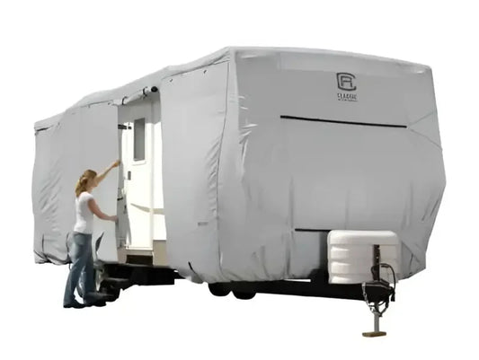 80-134-141001-00 Classic Accessories RV Cover For Travel Trailers
