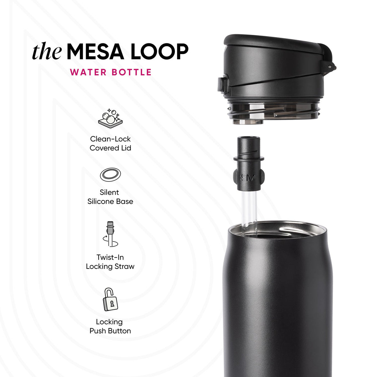 Replacement Lid for Mesa Loop Water Bottle