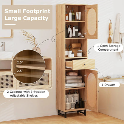 Tangkula Tall Bathroom Storage Cabinet - Product image 6