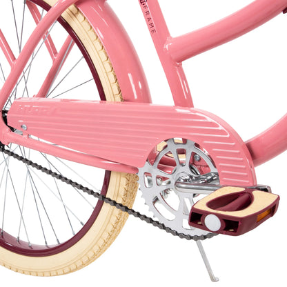 24" Nel Lusso Girls' Cruiser Bike, Pink Blush Powder - Product image 6