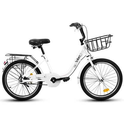 20 in Kids Bike for Boys Girls, 1 Speed Children Bicycle with Basket, Rear Seat, Chain Guard - Product image 36