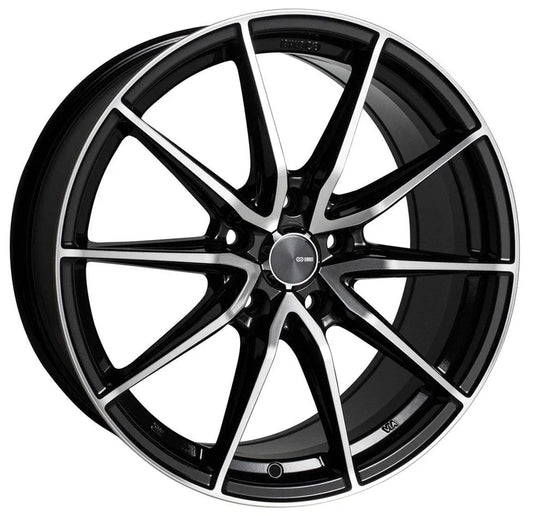 Enkei DRACO 18" 5x100 Black Machined