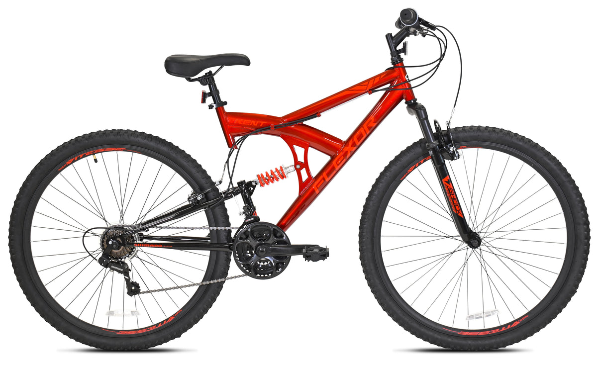 29 In. Flexor Men'S Dual Suspension Mountain Bike, Red - Product image 1