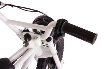 Droyd Weeler Electric Mini Bike - 24V 8ah Battery, 6 - 10 MPH, up to 8 Miles, LED Lights, Kids Ages 6+ - Product image 12