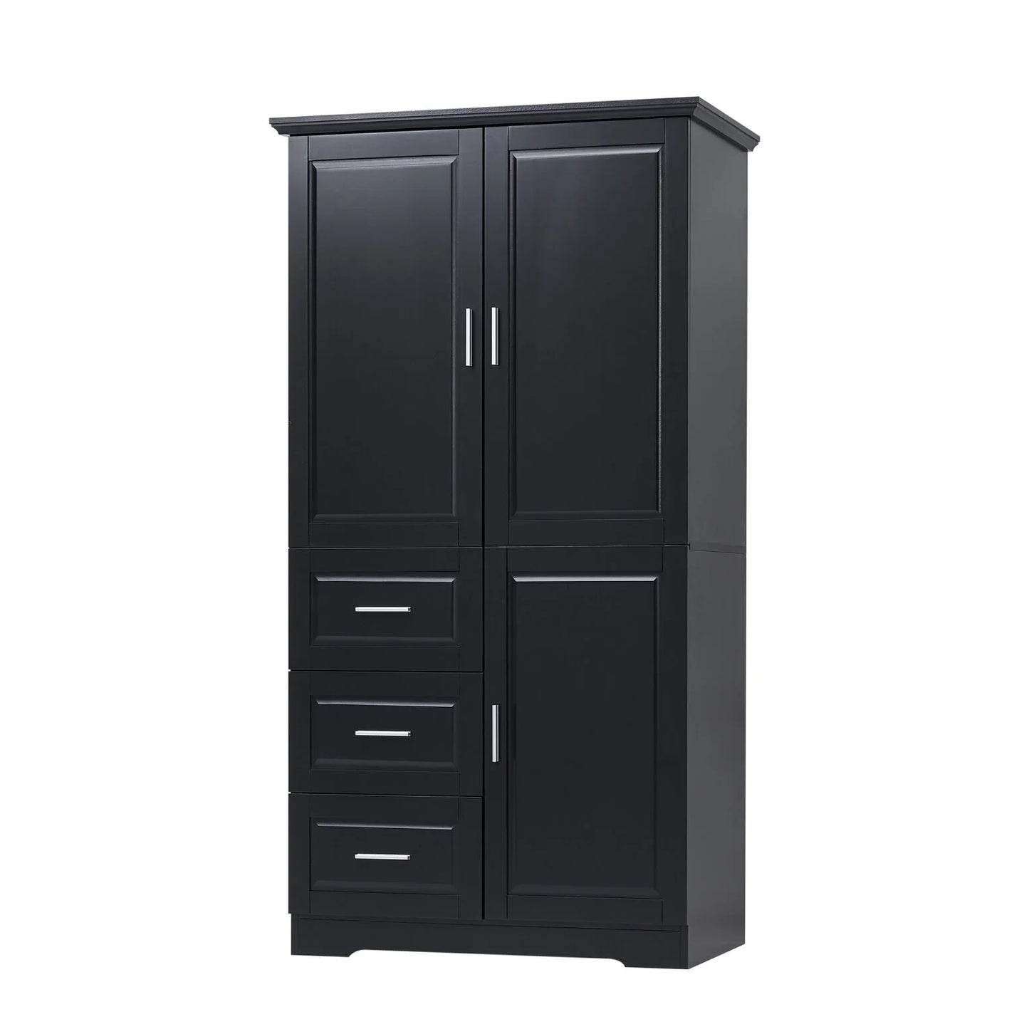 Bathroom Cabinet, 62.2" Tall Storage Cabinet with Doors and Shelves - Product image 17